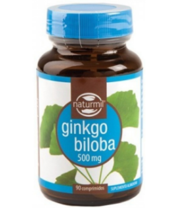 Ginkgo Biloba 500mg - 90 Comprimidos - Naturmil